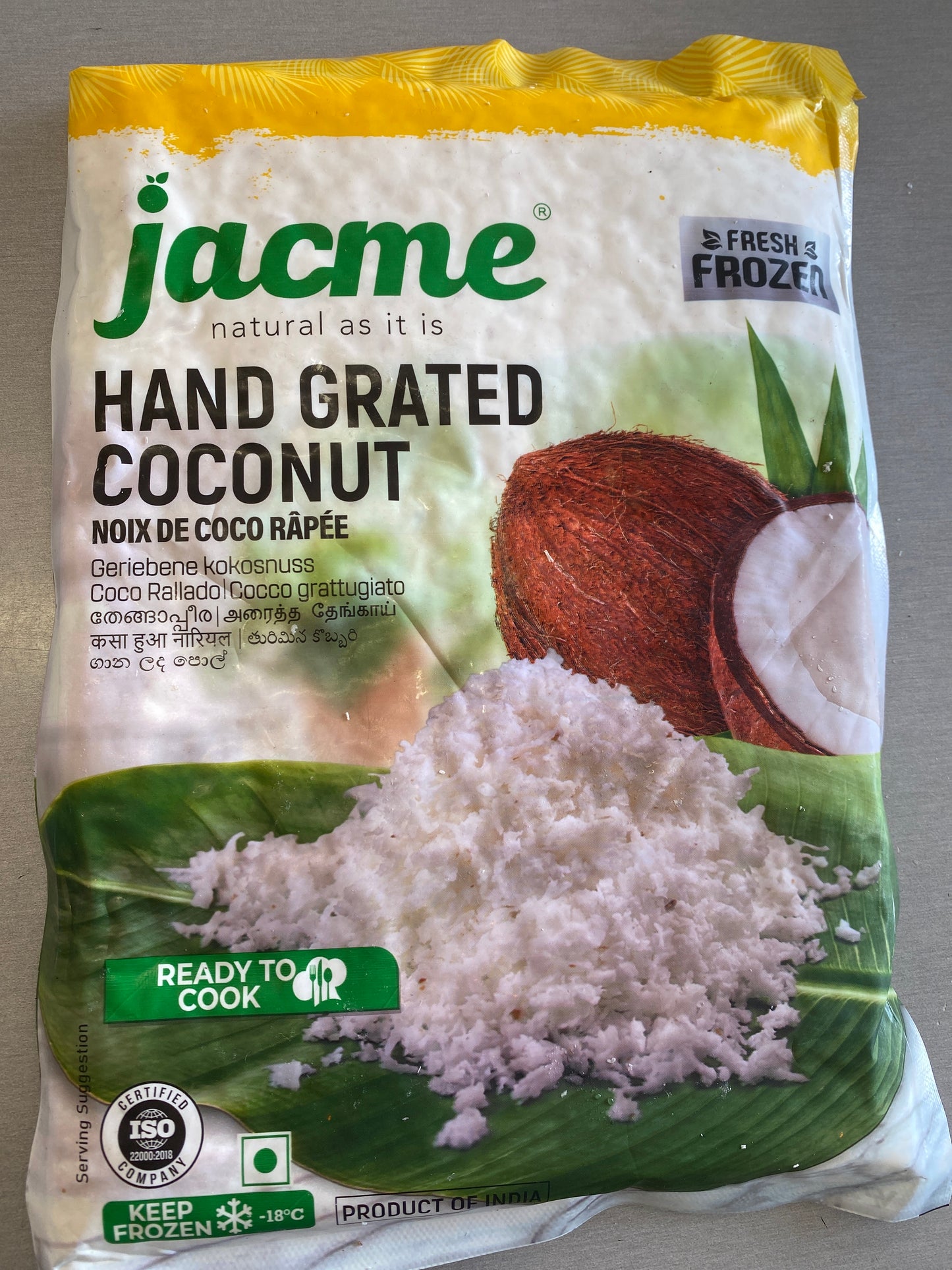 Hand grated coconut (Jacme 400gm)
