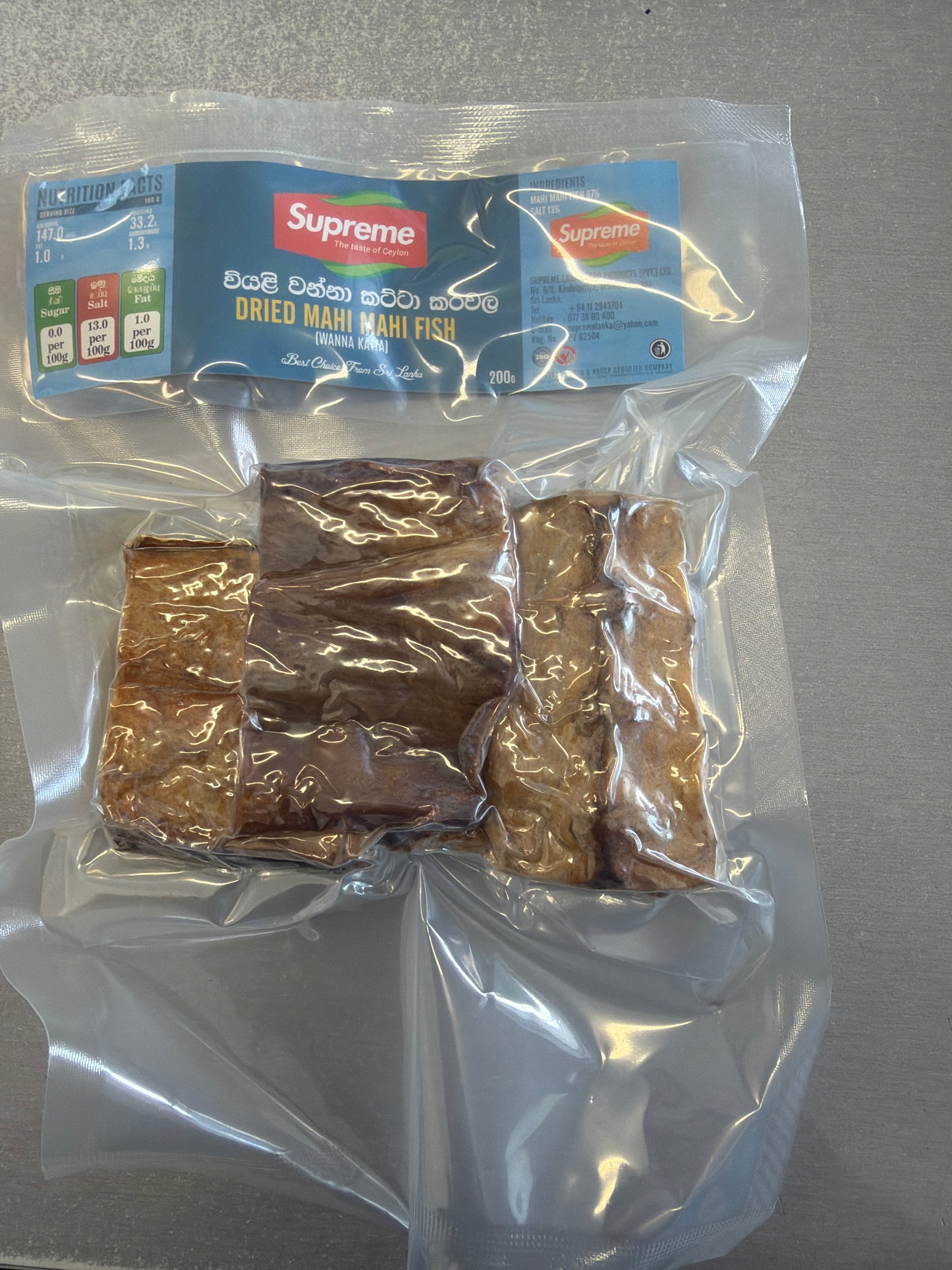 Dried Mahi Mahi Fish (Wanna Katta)(Supreme)