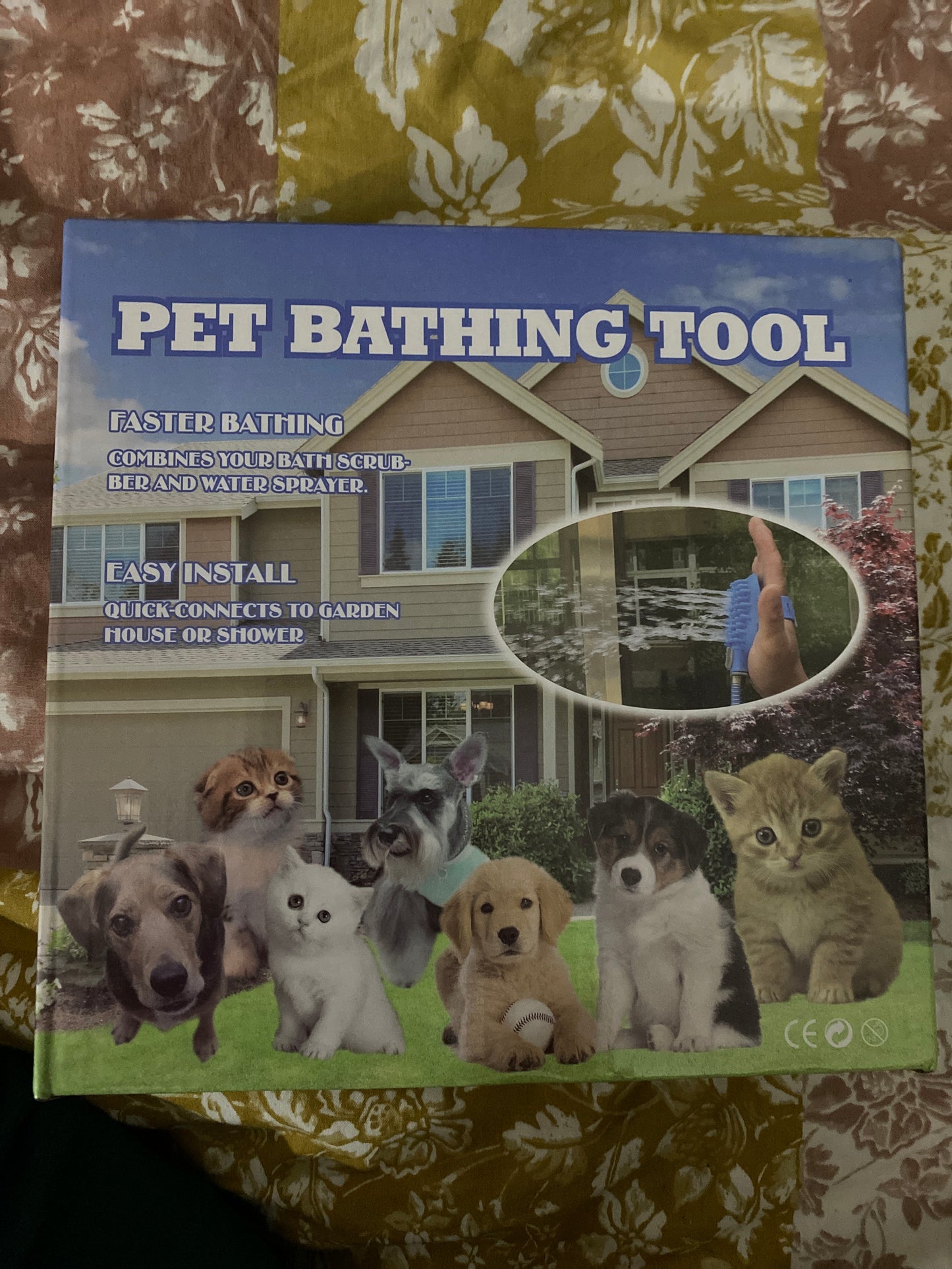 Pet bathing tool