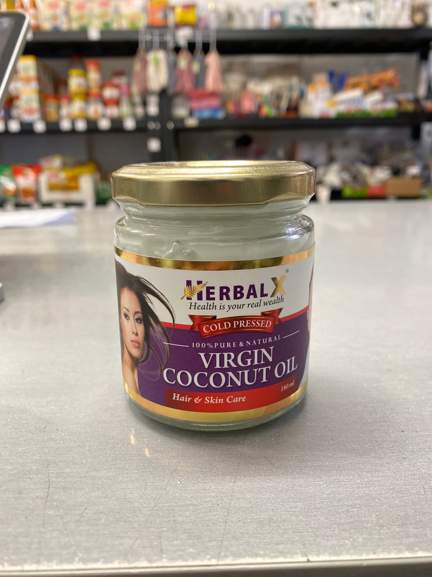 Virgin coconut oil (herbal X 180 ml )