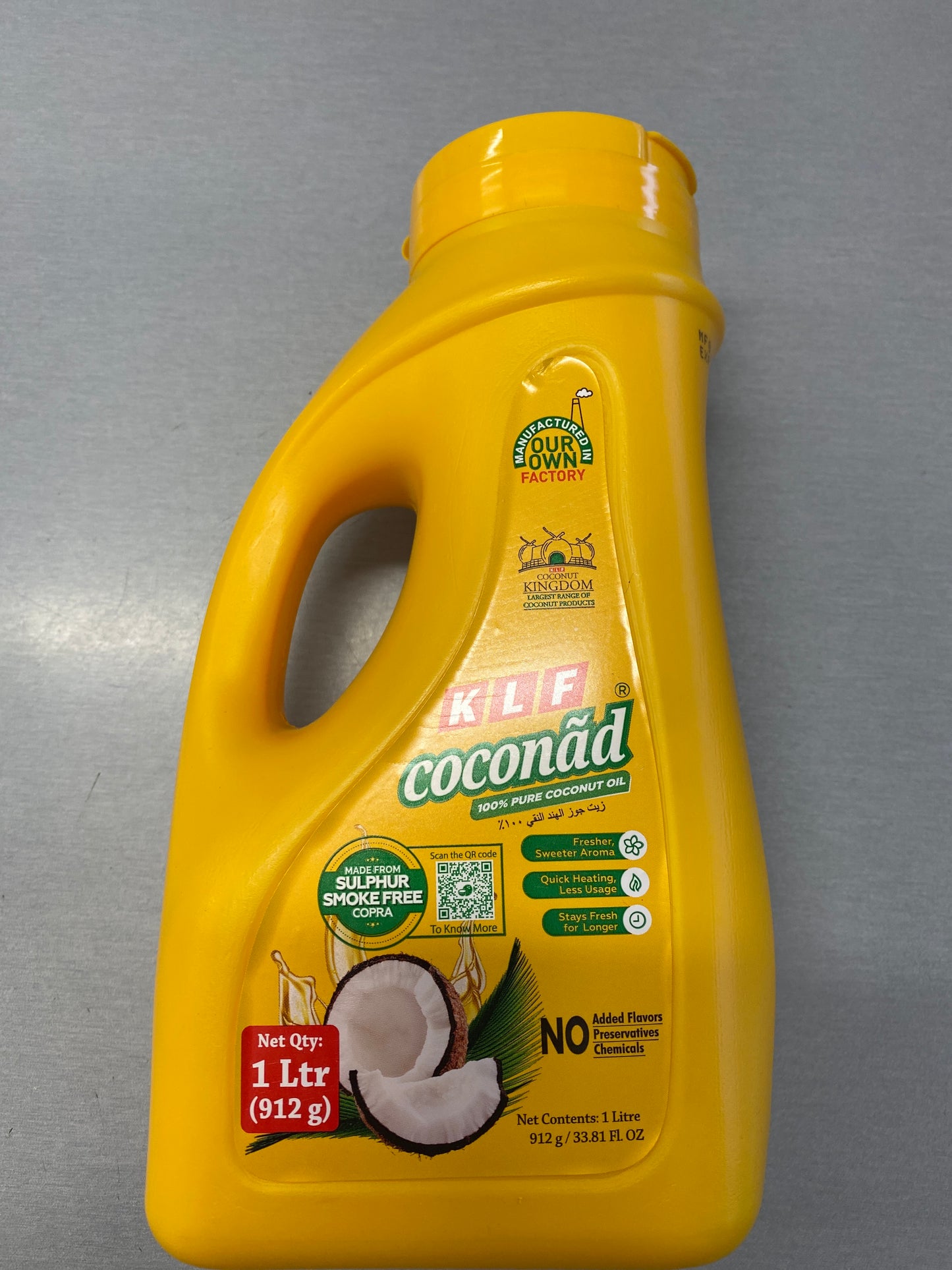 Coconut oil (kLF 1 ltr coconad)