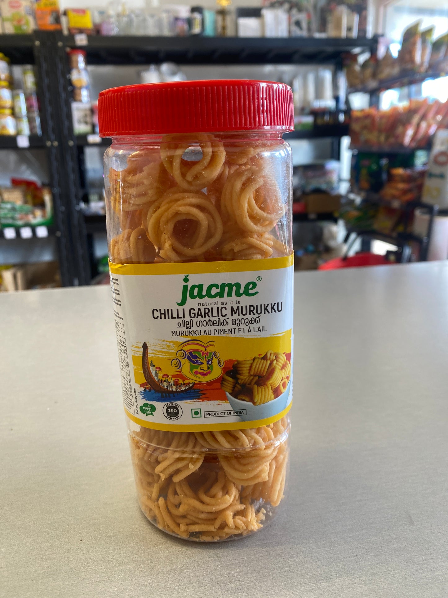 Chilli garlic murukku ( jacme 150 gm )