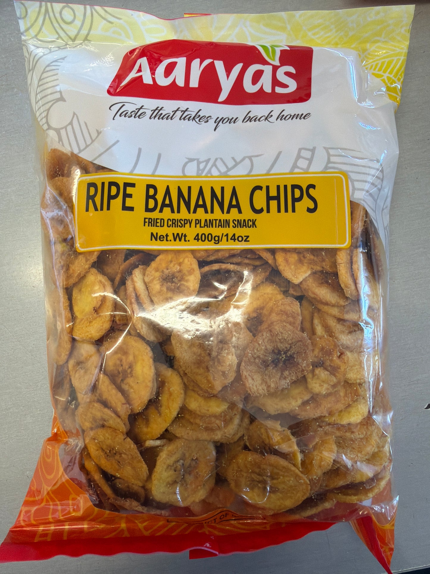 Ripe Banana Chips - Aryas - 400gm
