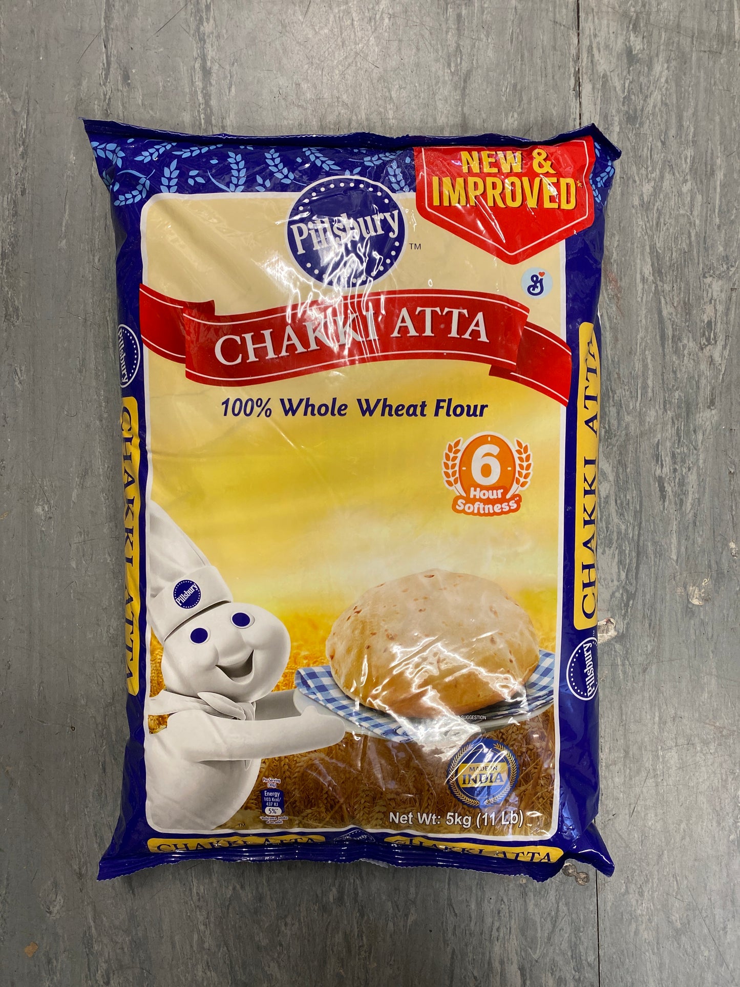 Chakki atta (pillsburry 5kg )