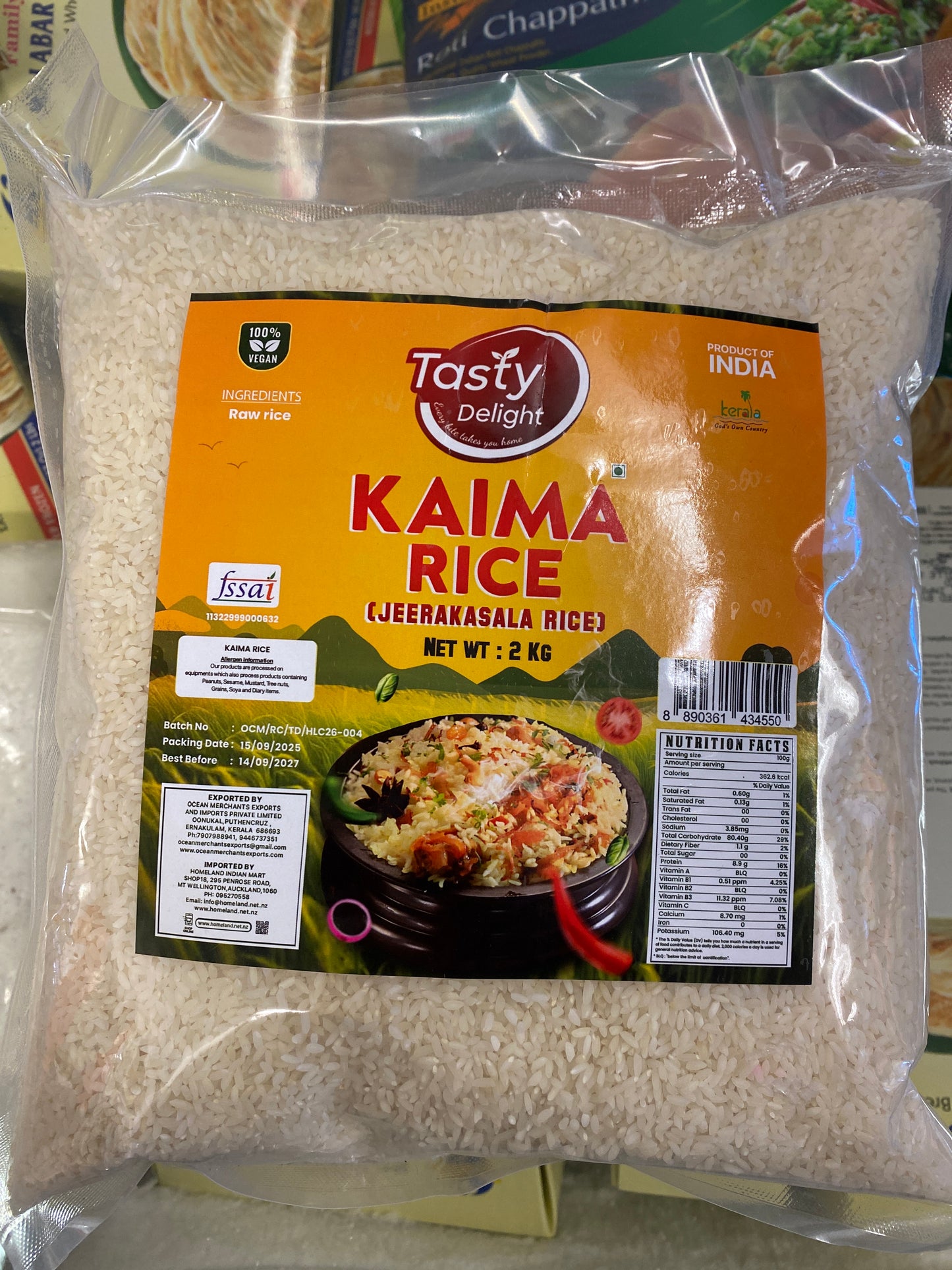 Tasty Kaima Rice 2kg