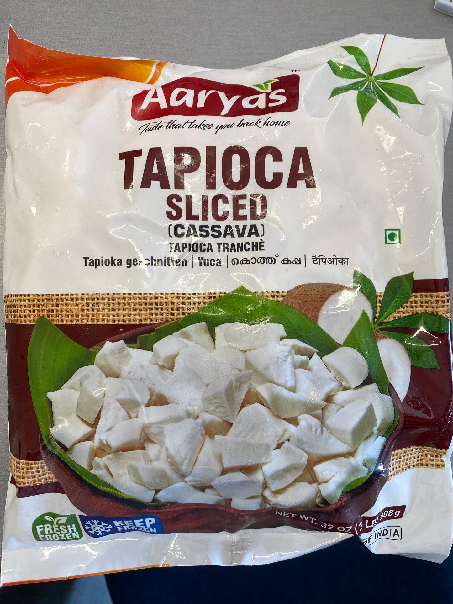 Tapioca sliced (aaryas 908gm )