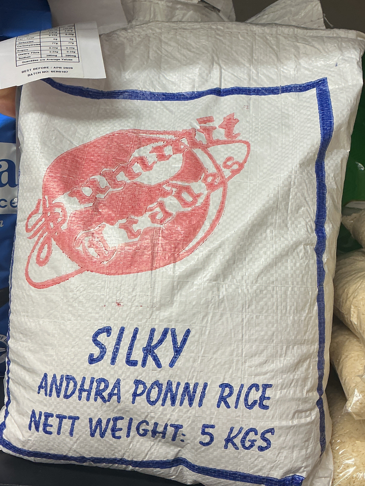 Summit Ponni Rice 5kg