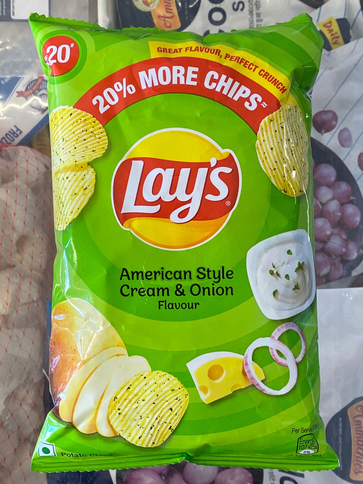 Lays Cream N Onion