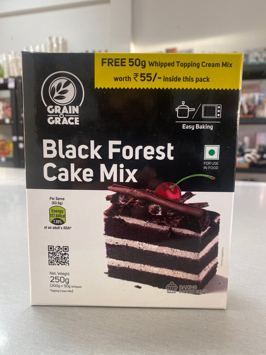 Black Forest cake mix (grain & grace 250 gm )