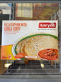 Vellayappam with Kadala curry (aaryas 454 gm )