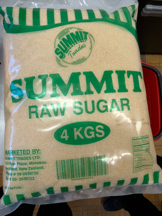 Summit Raw Sugar 4kg
