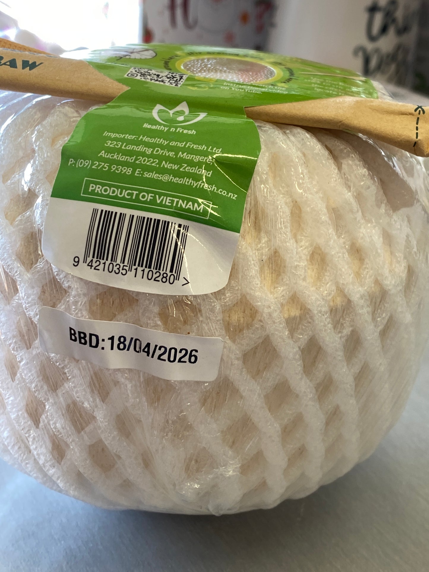 Fresh coconut water