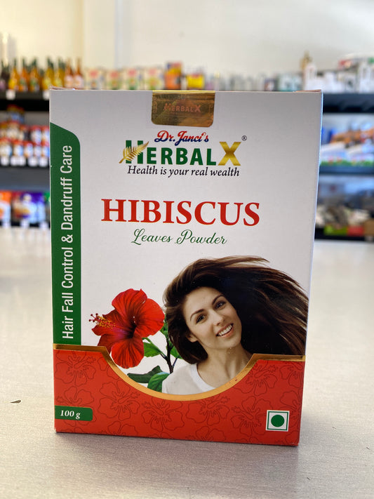 Hibiscus leaves powder (herbal X 100 gm )