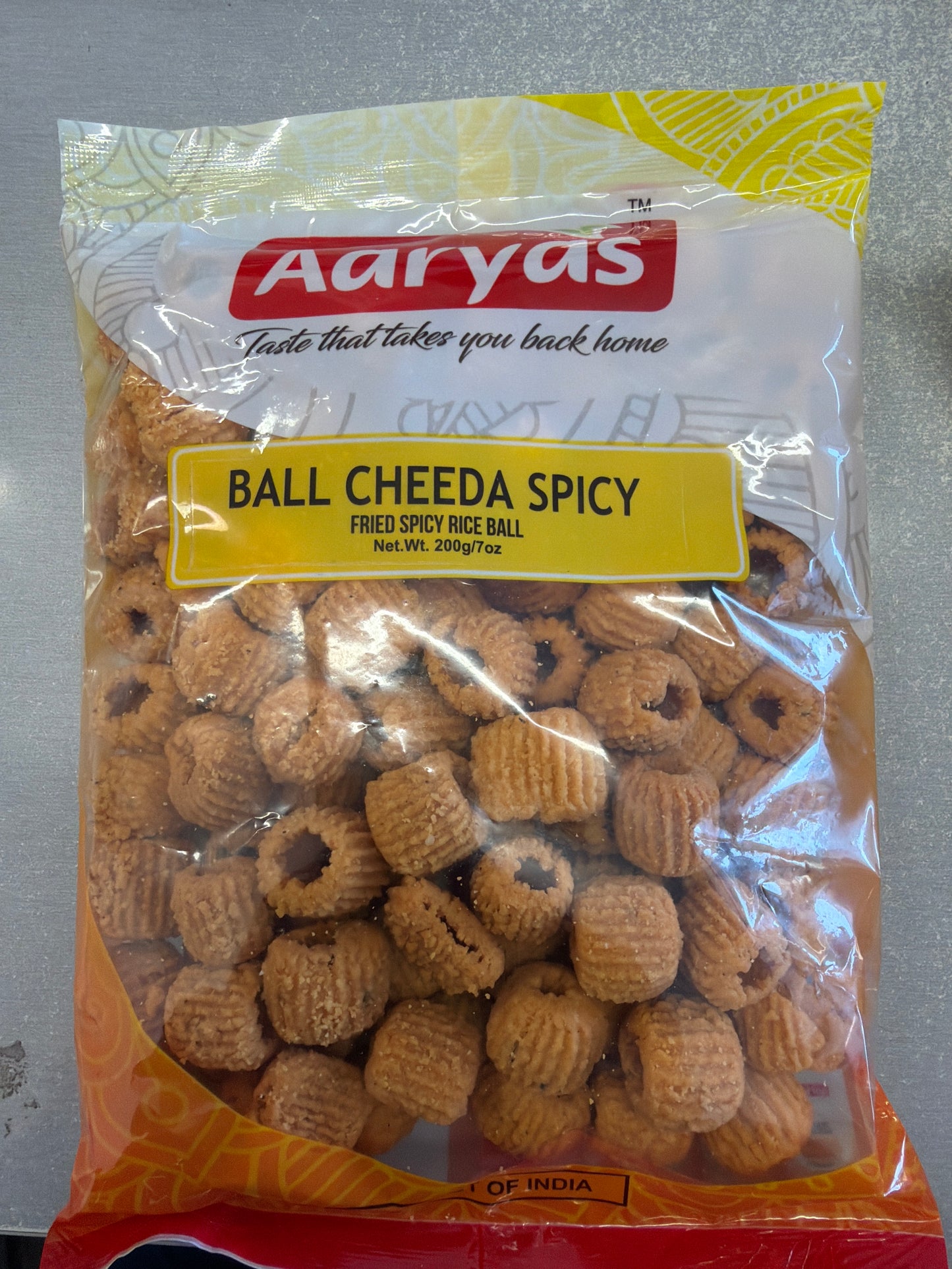 Ball Cheeda Spicy - Aryas - 200gm