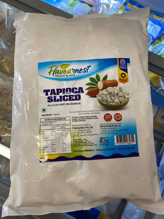 Tapioca sliced (flavournest 2 kg )