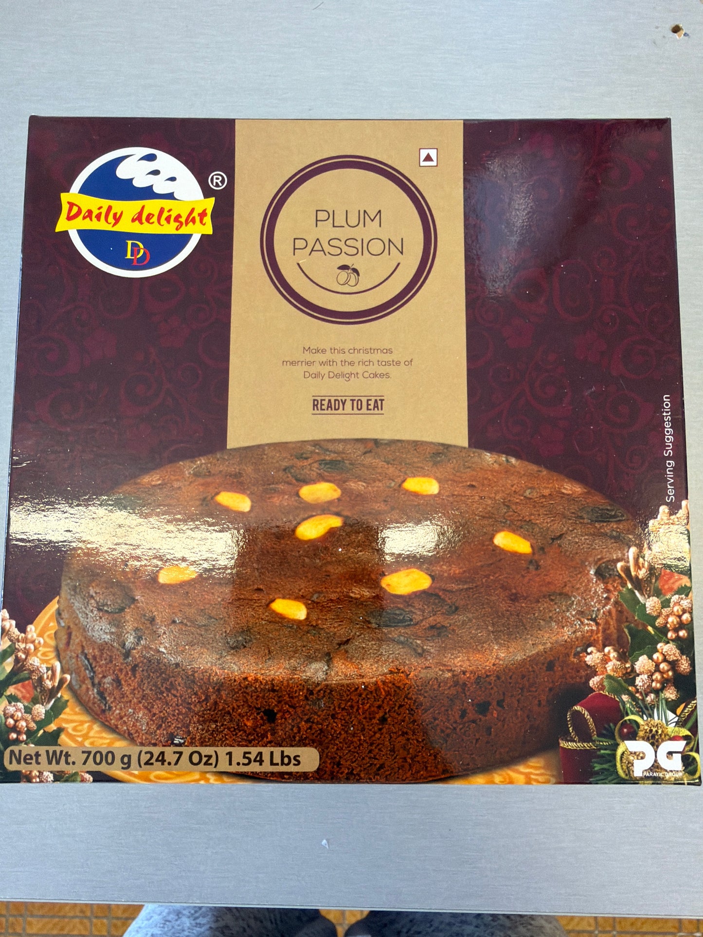 DD plum passion Cake 700gm