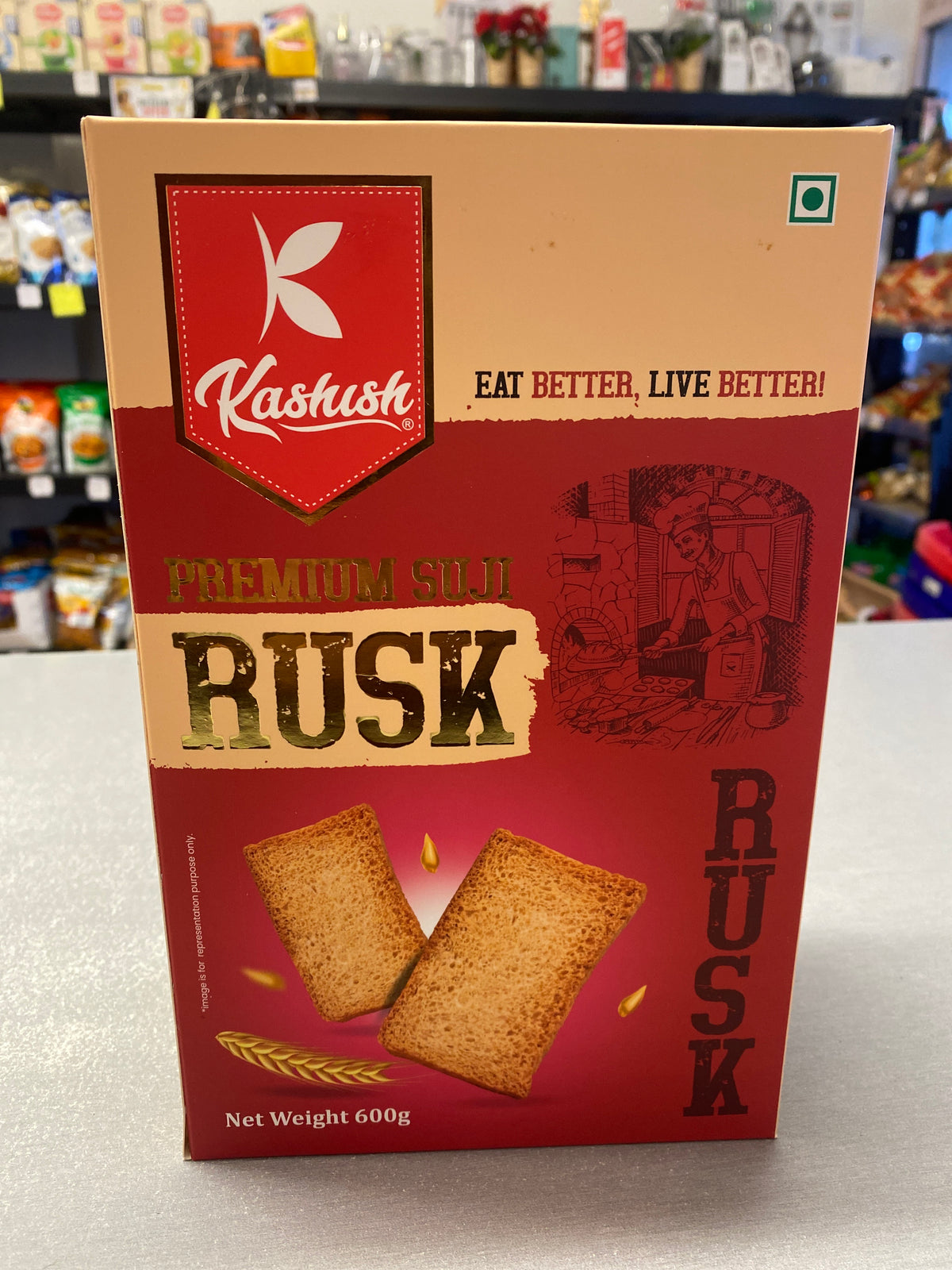 Suji rusk premium (kashish 600 gm )