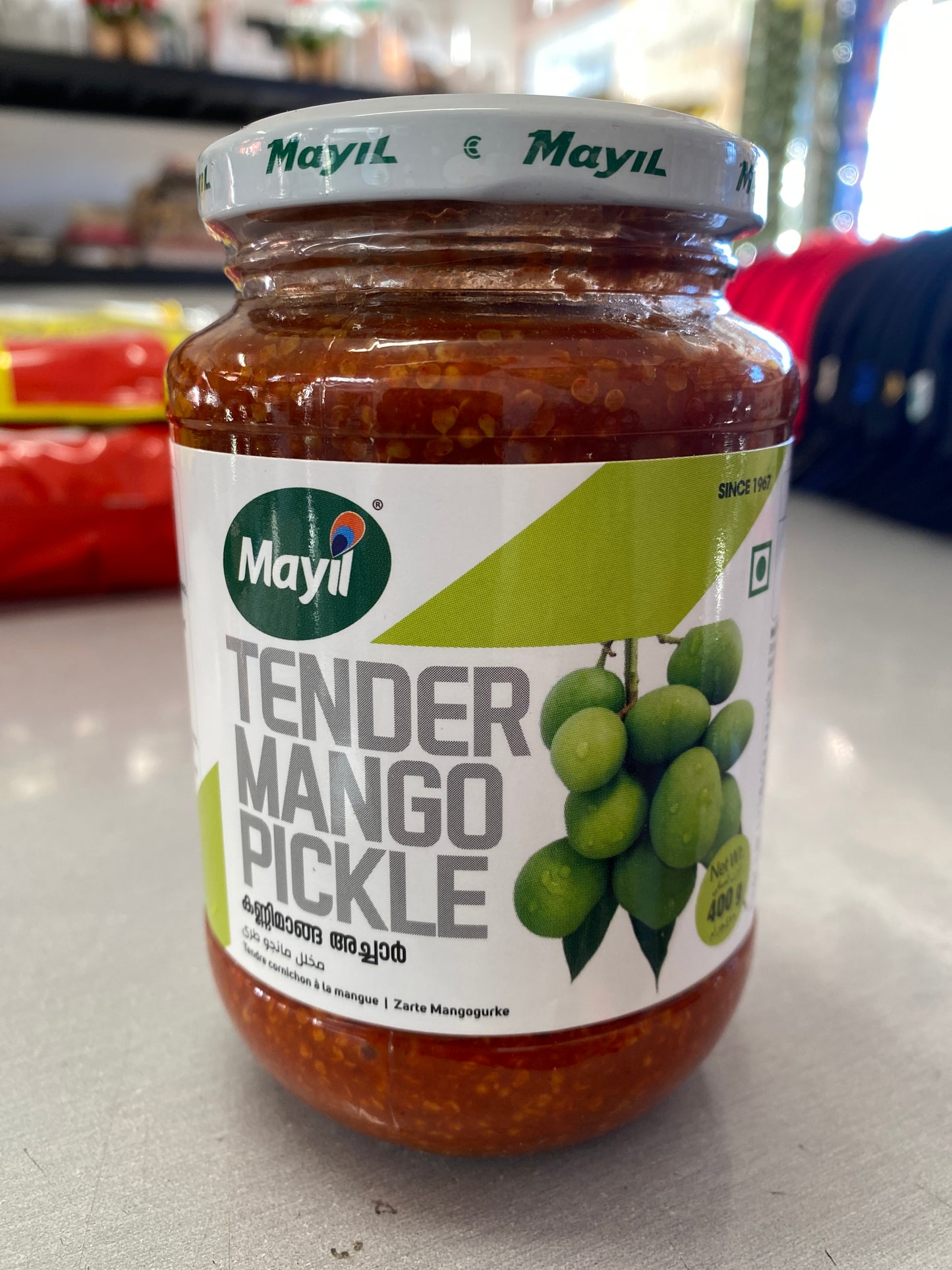 Tender mango pickle (mayil 400 gm )
