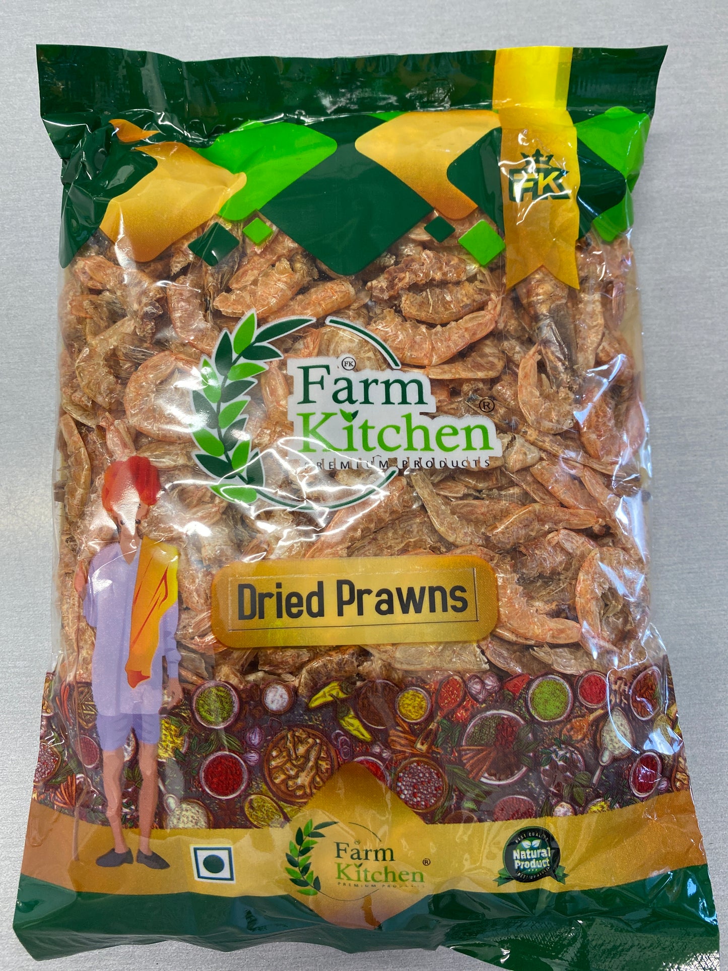 Dried prawns
