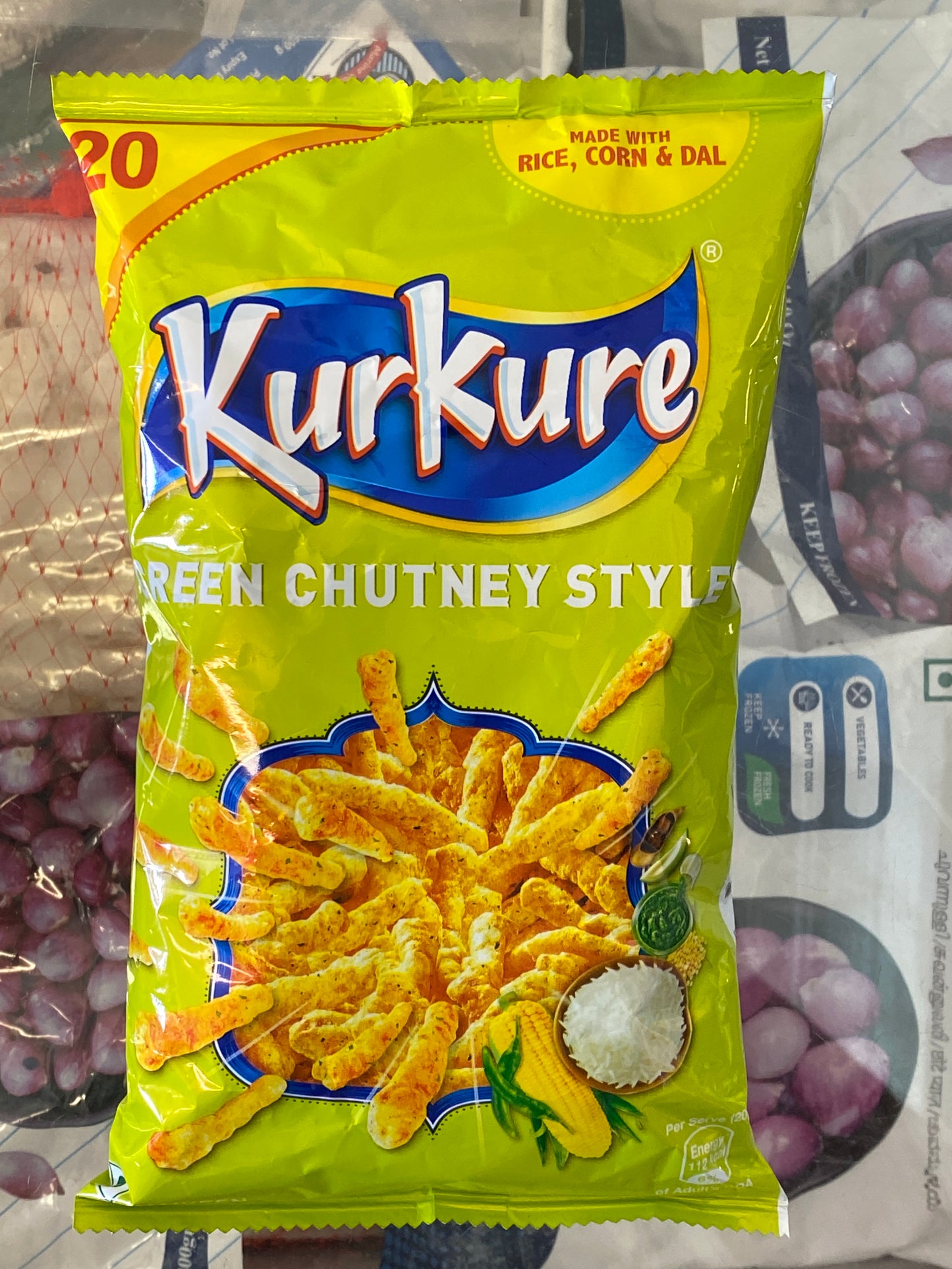 Kurkure Green Chutney Style