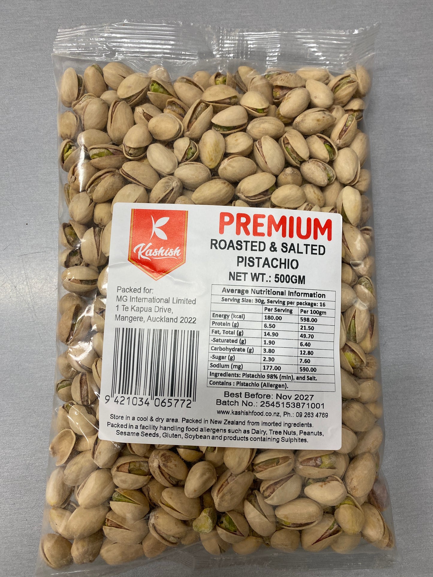Pistachio (KASHISH 500 gm )