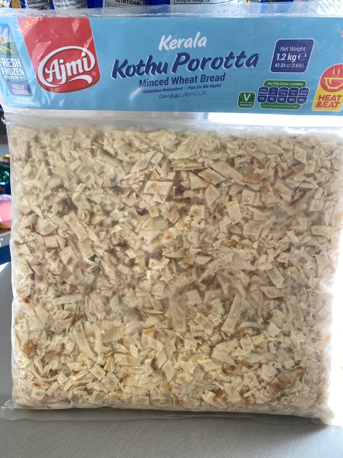 Kothu porotta (1.2 kg Ajmi)
