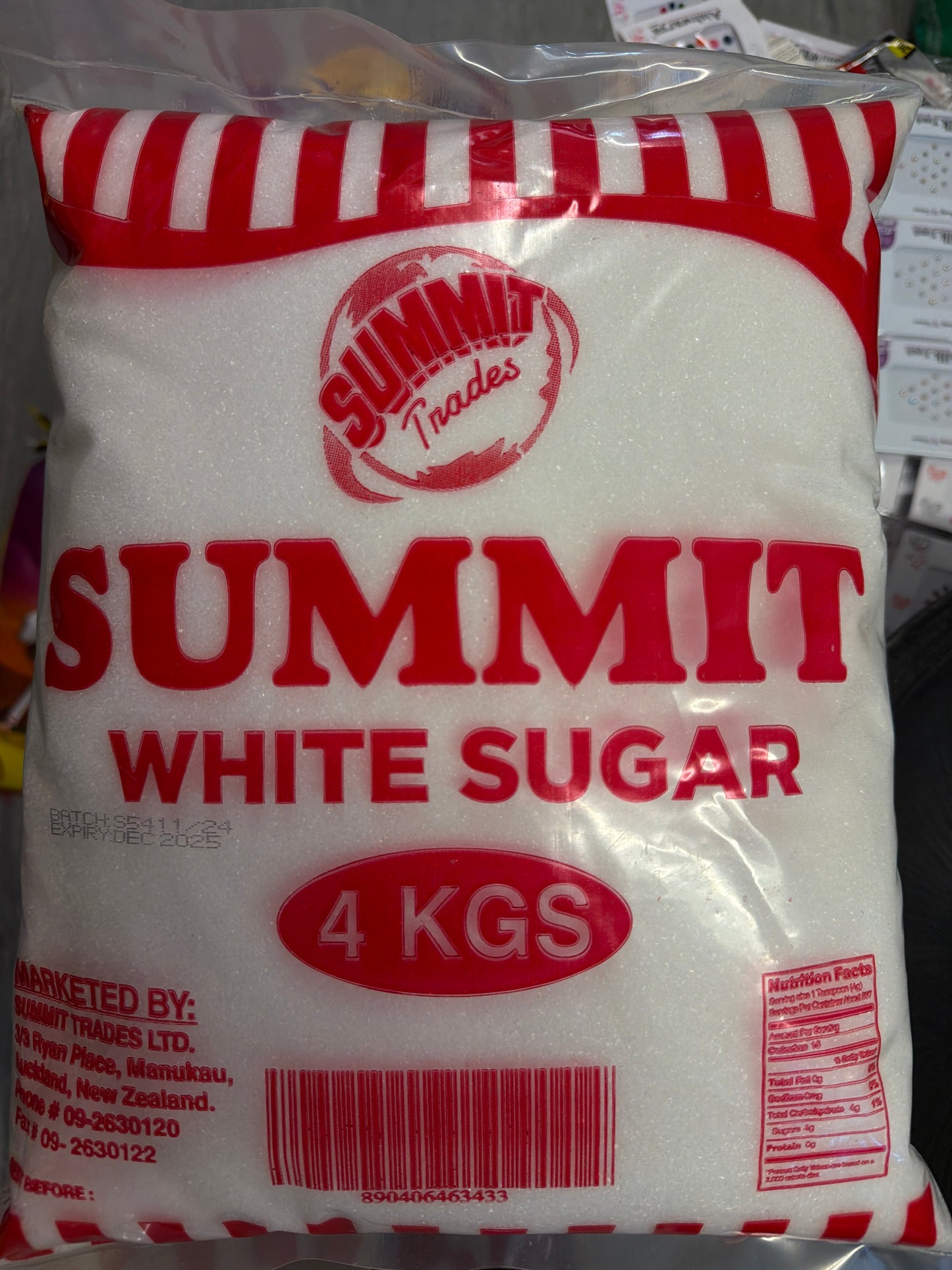 Summit White Sugar 4kg