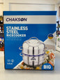 Stainless steel rice cooker (chakson 6.5 ltr)