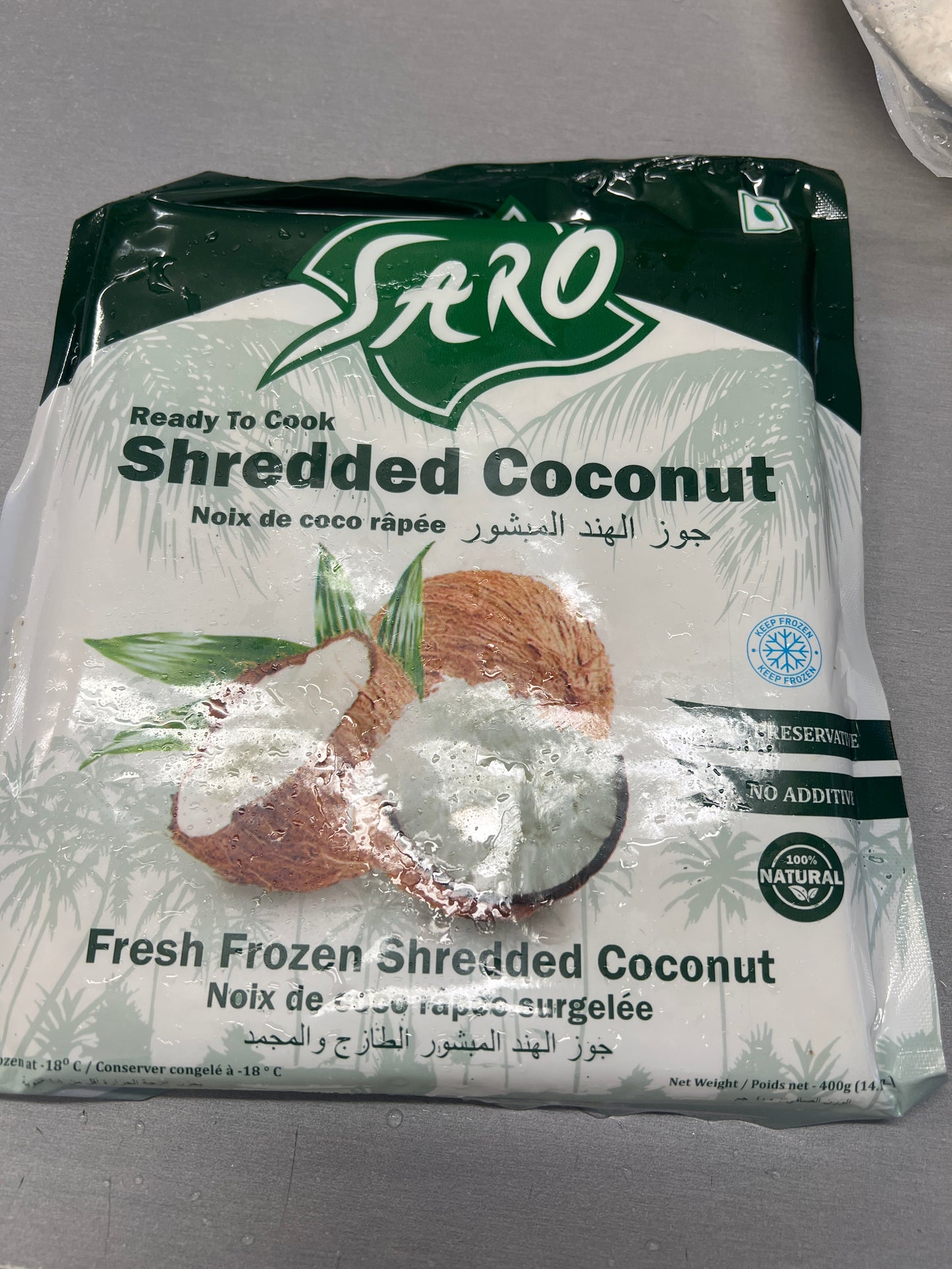 Shredded coconut 400gm