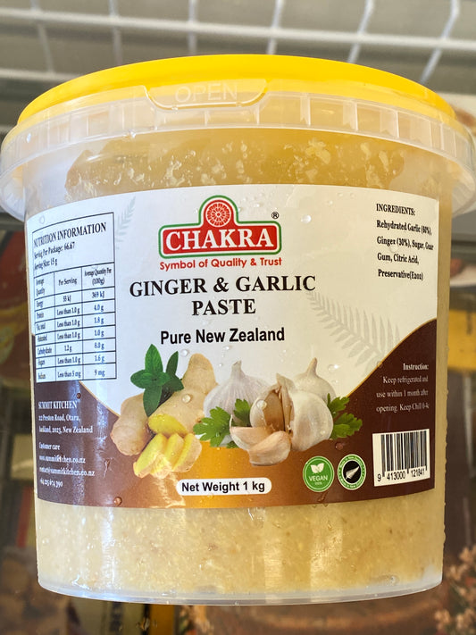 Ginger garlic paste 1kg chakra