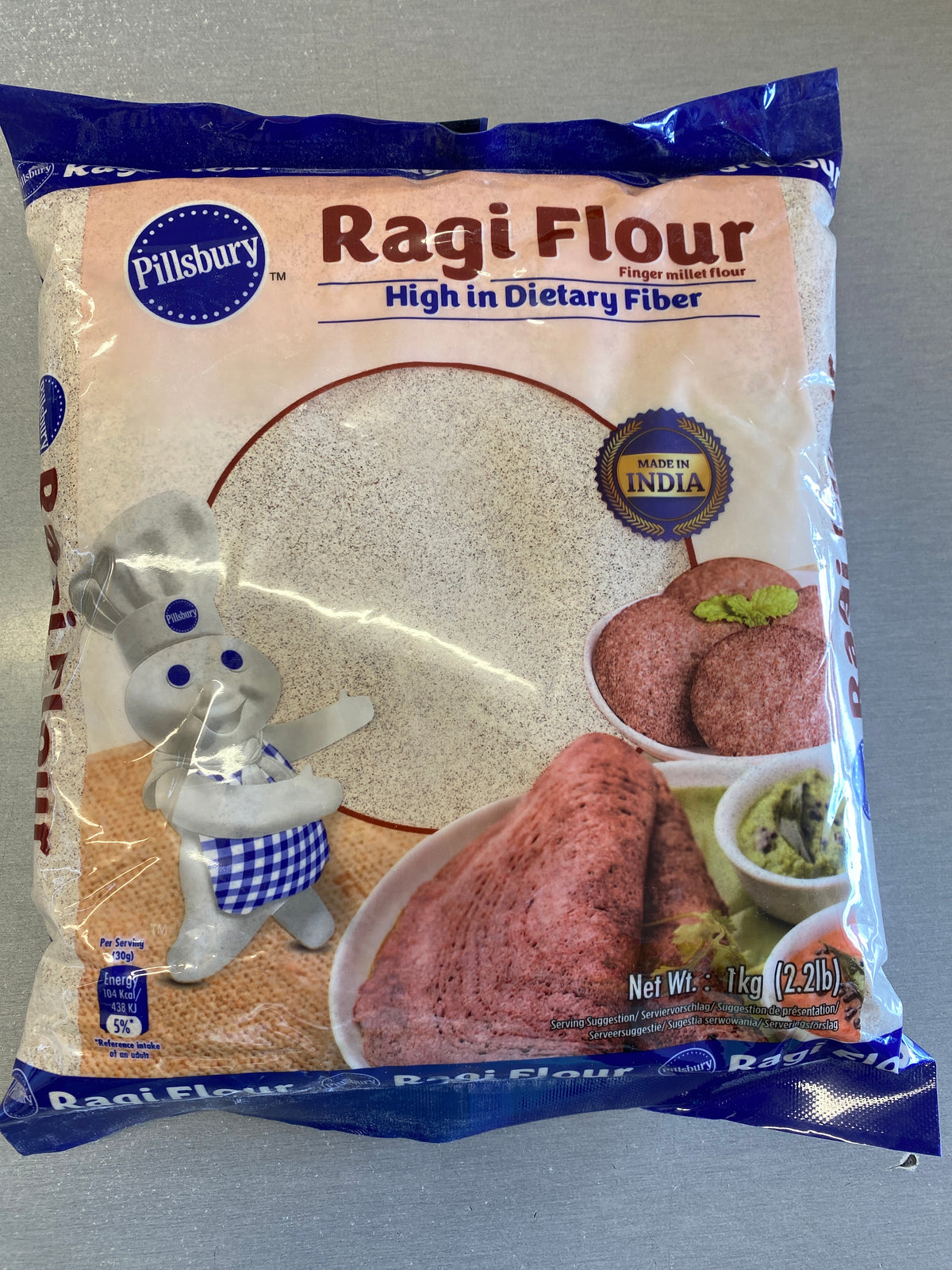 Ragi flour (Pillsburry 1kg )