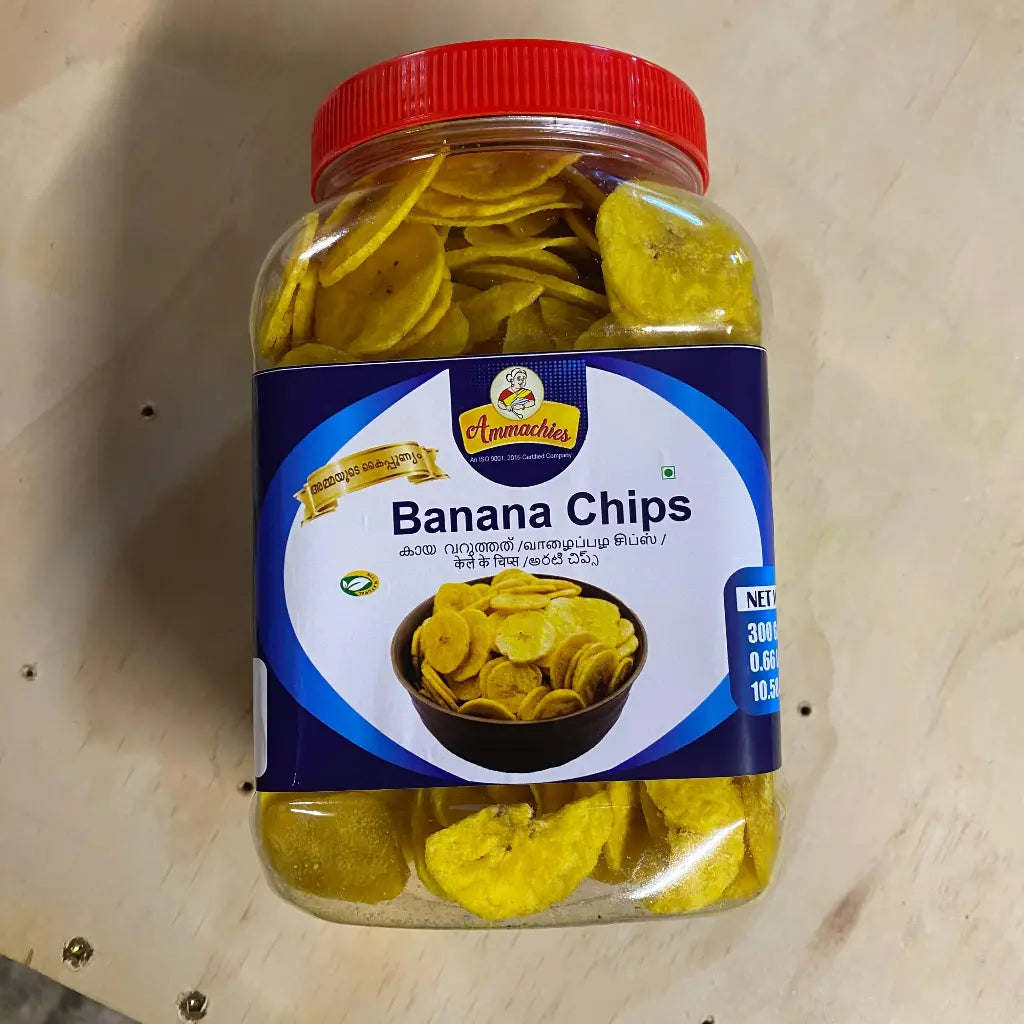 Banana Chips 300gm (Ammachies)